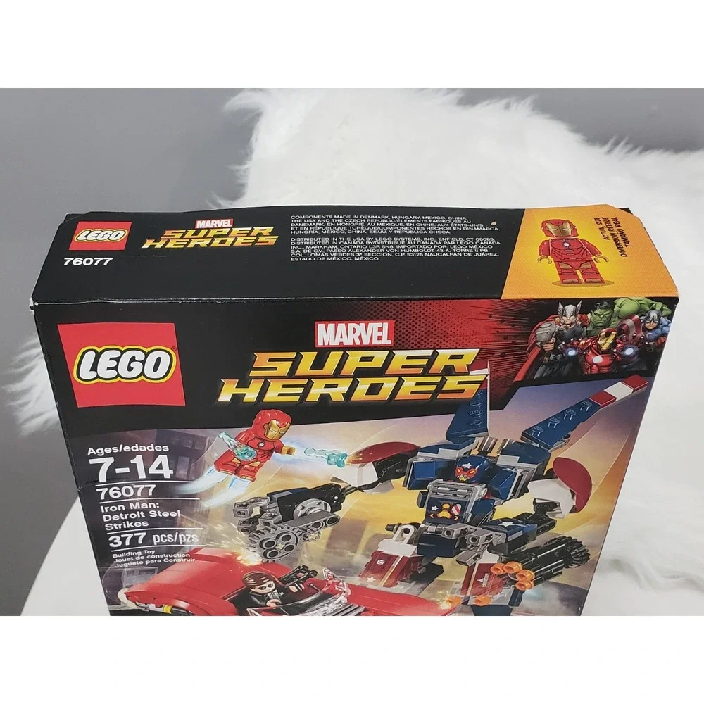 LEGO Marvel Super Heroes Iron Man: Detroit Steel Strikes (76077) Coulson SEALED